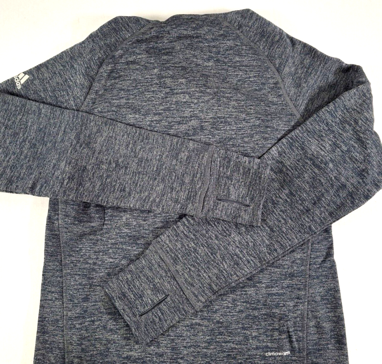 Adidas Climawarm Track Fleece Women's Hoodie-Heather Onyx Various Sizes