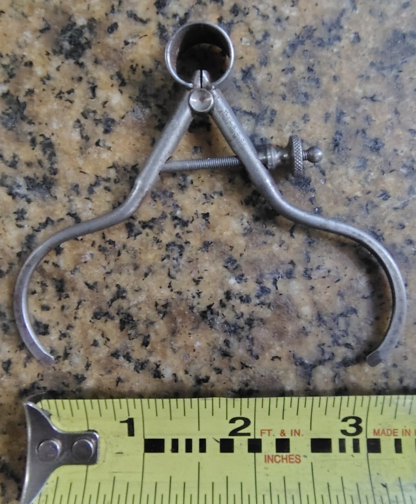🗽 VINTAGE MINI L.S. STARRETT 2-1/2"OD CALIPER