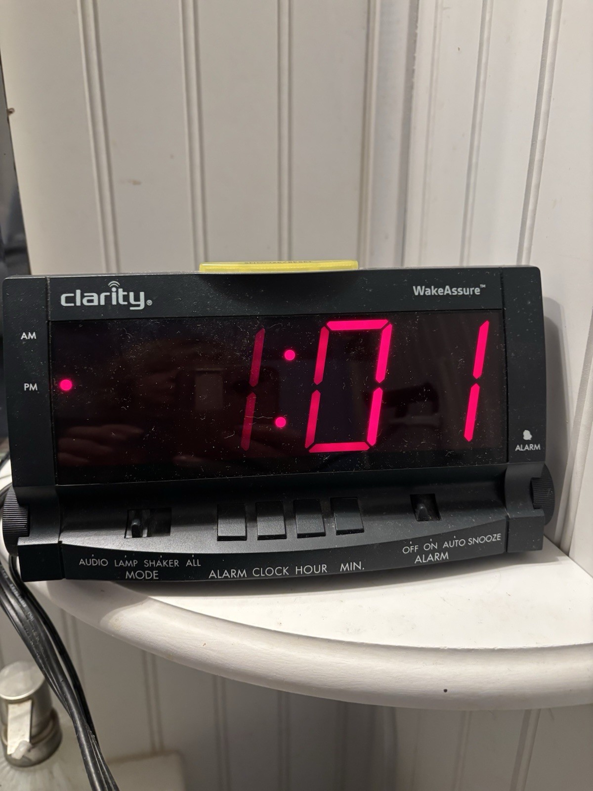 CLARITY Wake Assure Alarm Clock Model Tested Works