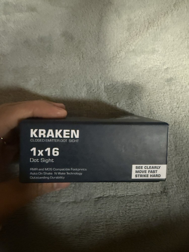 Swamp Optics Kraken Closed Emitter Dot Sight, Red Dot New/ Open Box