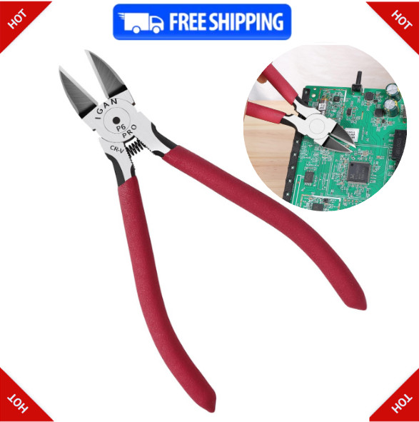 IGAN-P6 6-Inch Ultra Sharp & Powerful Side Cutter Clippers with Longer Flush Cut