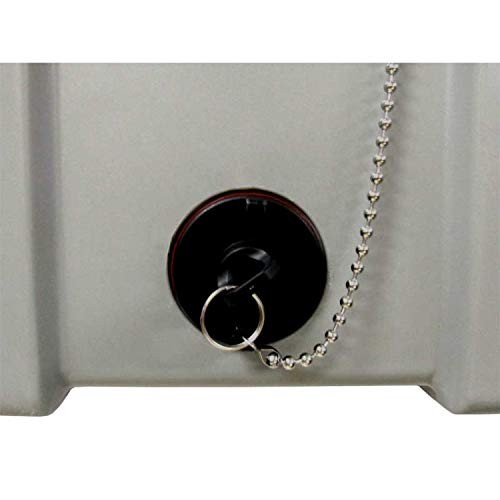 Ozark Trail and Cooler Drain Plug Assembly Black