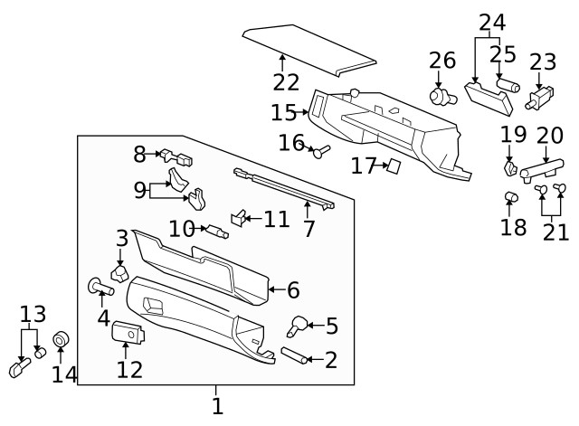 Genuine GM Holder 90437521