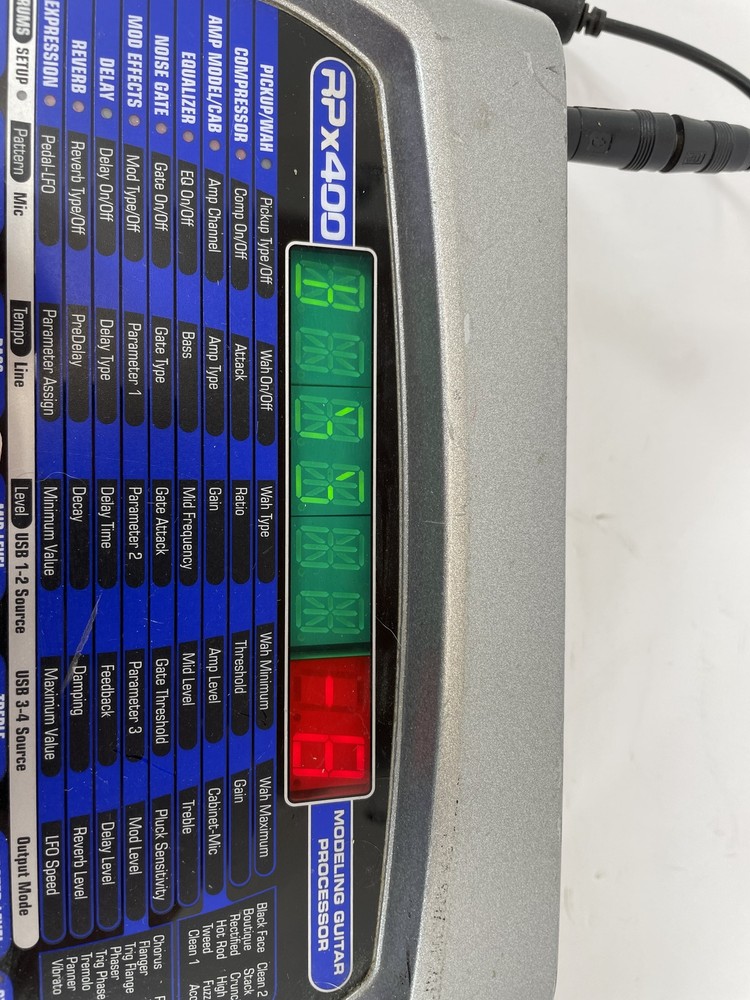 DigiTech RPX400 Modeling Guitar Processor Multi-Effects Pedal Pedalboard ONLY