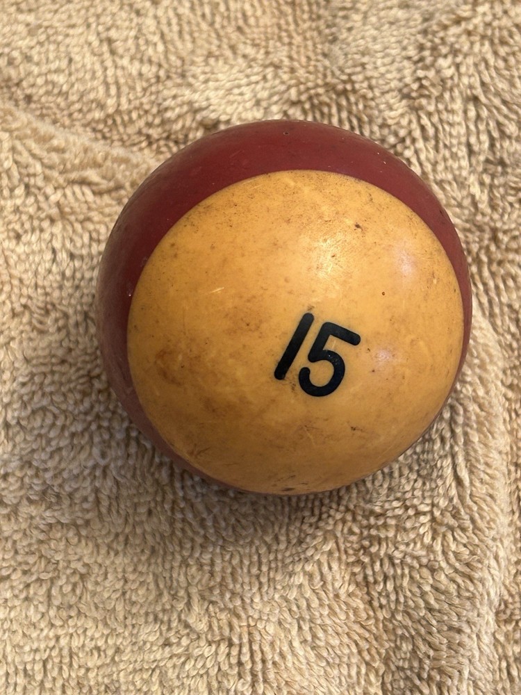 7 Billiard Pool Balls 2-1/8" With Box