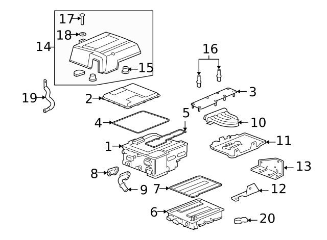 Genuine GM Accessory DC Power Control Module 24251562