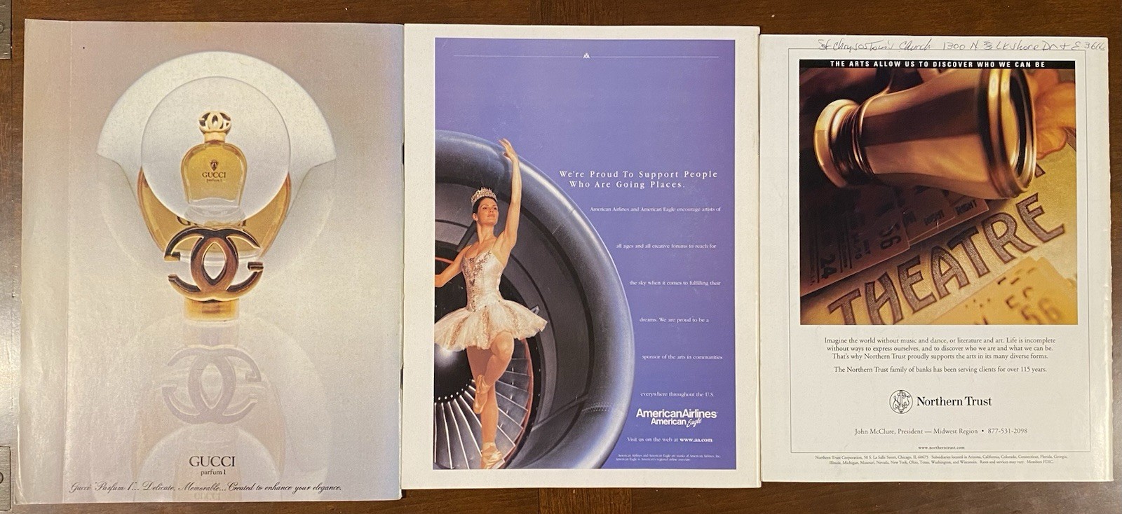 Lyric Opera of Chicago 3 Programs 1977, 1999-2000, 2005 Domingo, Tallchief