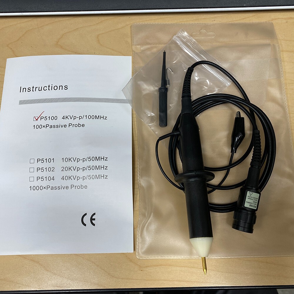 Oscilloscope high voltage probe P5100 1PC