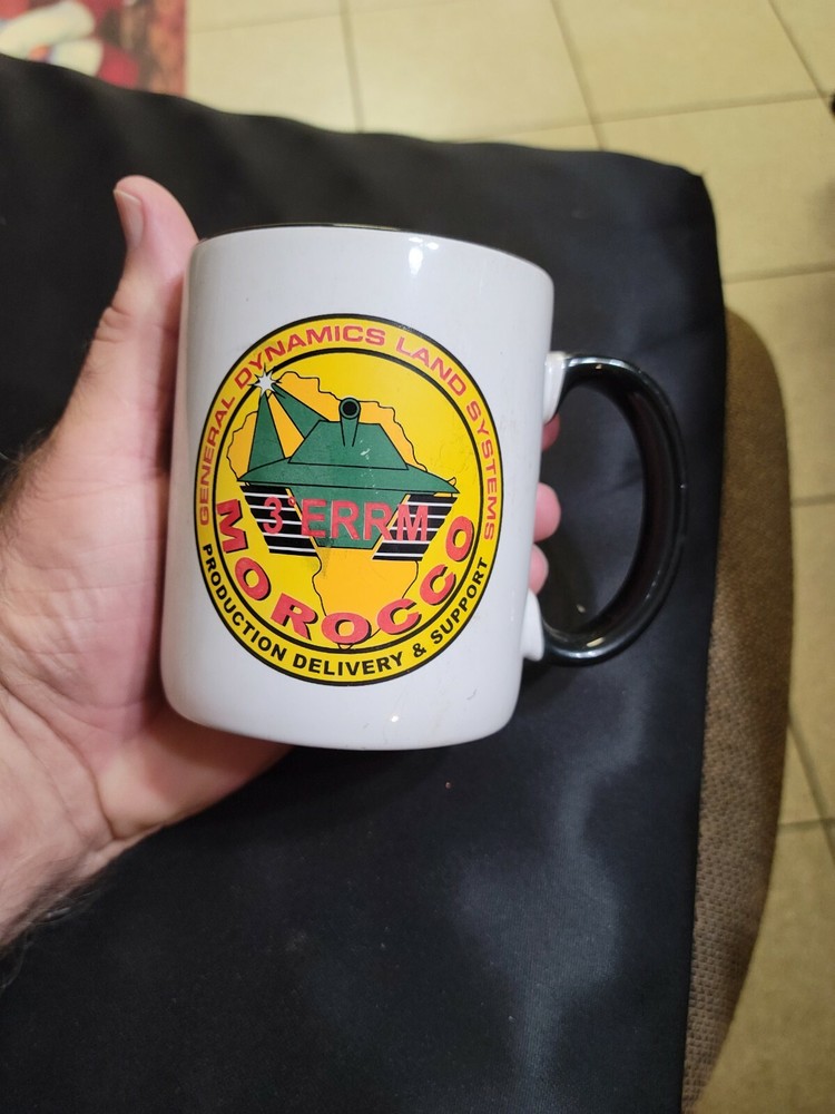 General Dynamics MOROCCO LAND SYSTEMS 3° ERRM Mug Coffee Cup