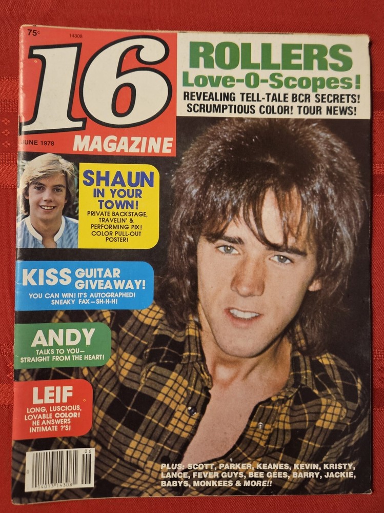 16 Magazine June 1978 KISS
