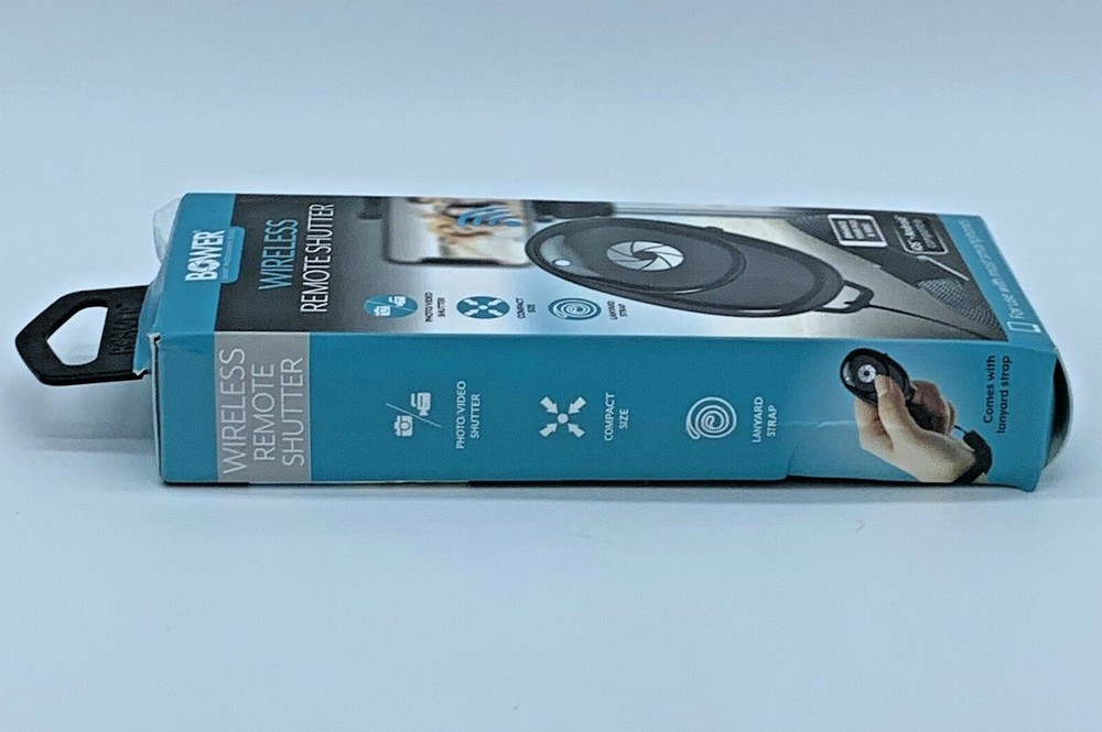 Bower Smart Photography Wireless Remote Shutter iOS, Android, Smartphone