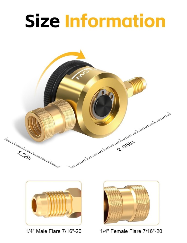 Nitrogen Purge Tool, Nitrogen Regulator HVAC, Metal Nitrogen Purging Tools, N...