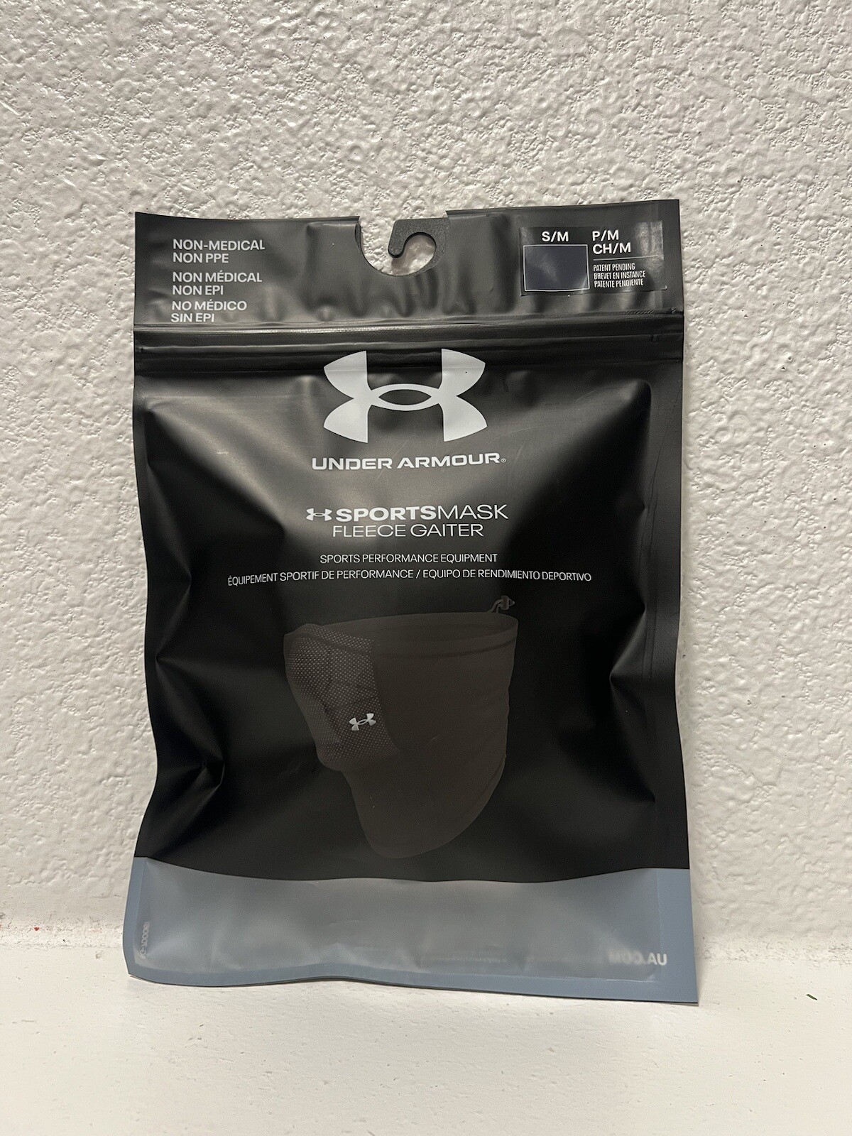 Under Armour UA Fleece Gaiter Navy Size S/M $40 Retail Sportsmask New