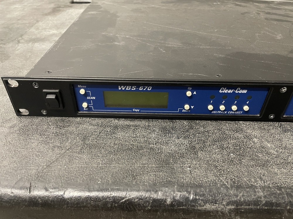 Clear-Com WBS-670 UHF Wireless Intercom Base station