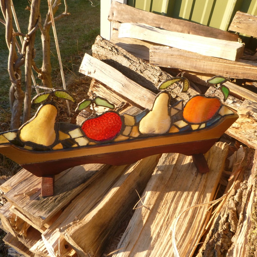 stained glass sculpture