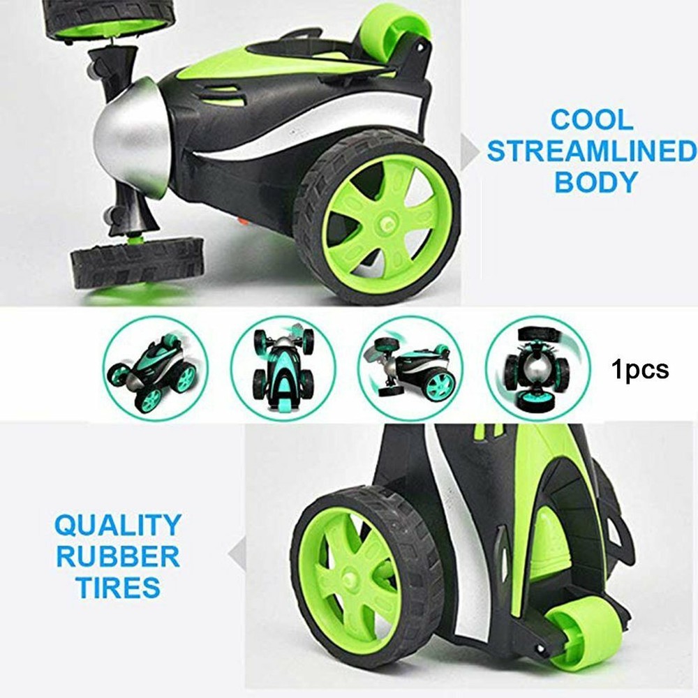 Wireless Remote Control Flip Wheels Toy Car