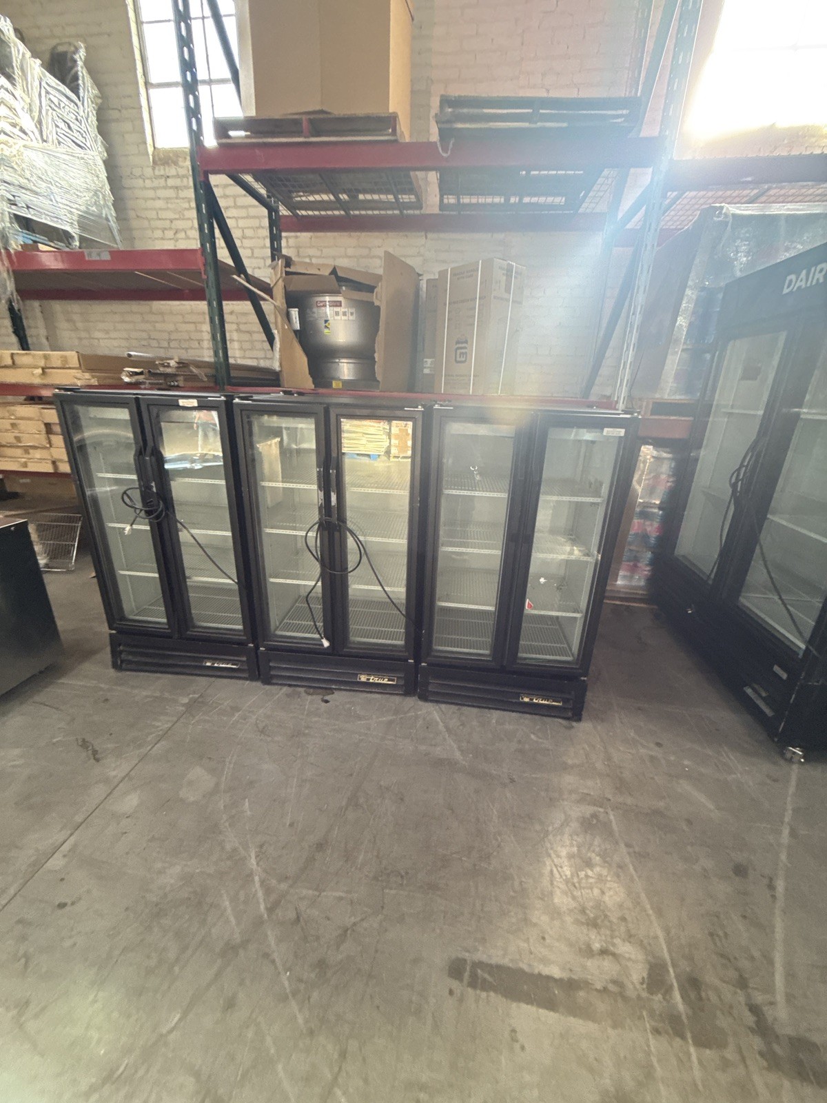 Commercial Refrigerator Glass Door Beverage Display Merchandiser