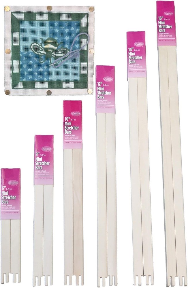 Frank A. Edmunds Mini Stretcher Bar Set, Assorted Sizes , EDM-2000S