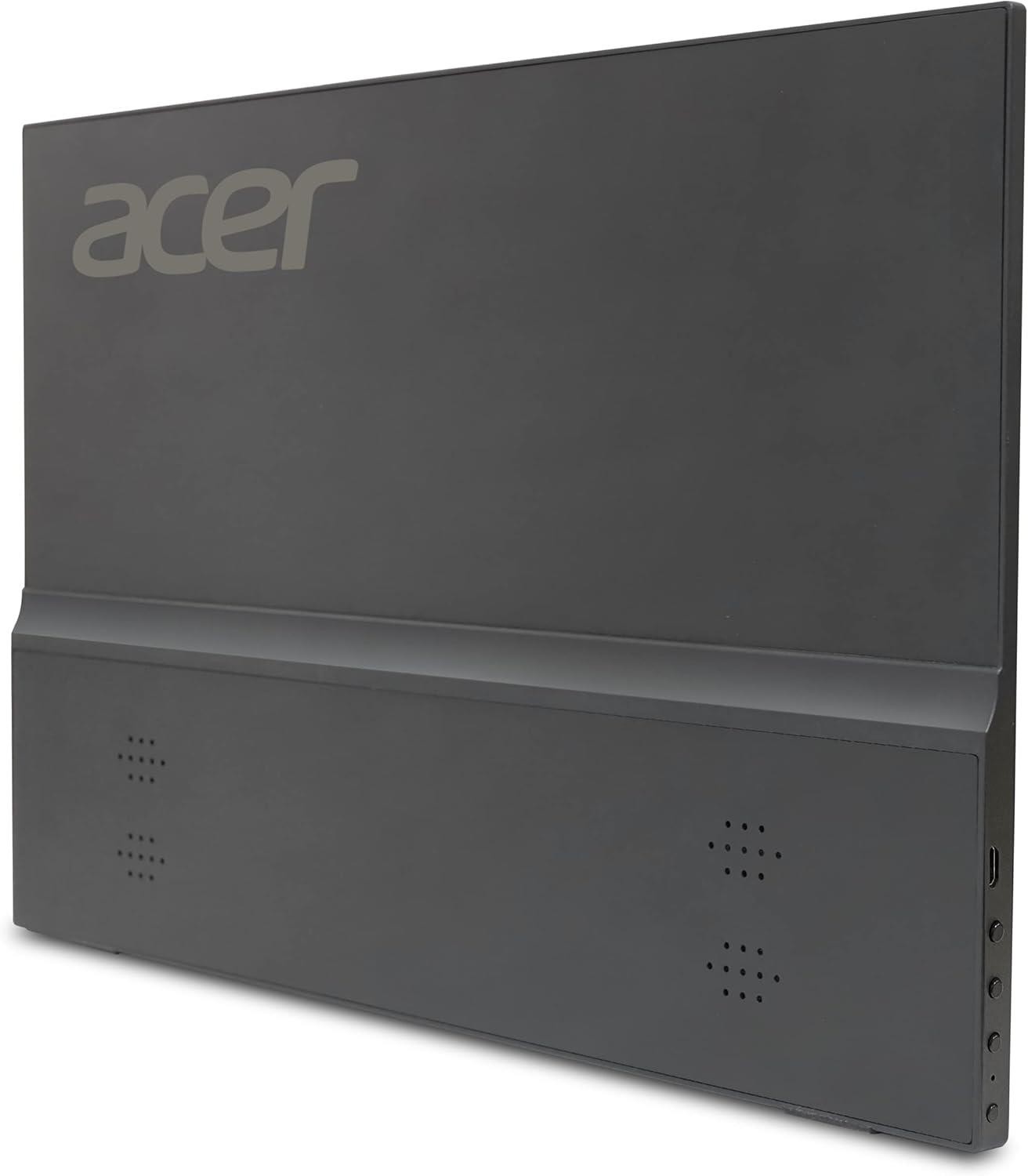 Acer 15.6in Portable Monitor FHD 1920x1080 60Hz 250Nit 6ms Certified Refurbished