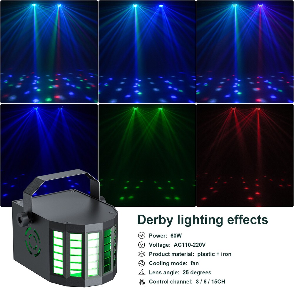 Stage Par Light LED DJ Lights with Stand Package Stage Light System DMX & Remote