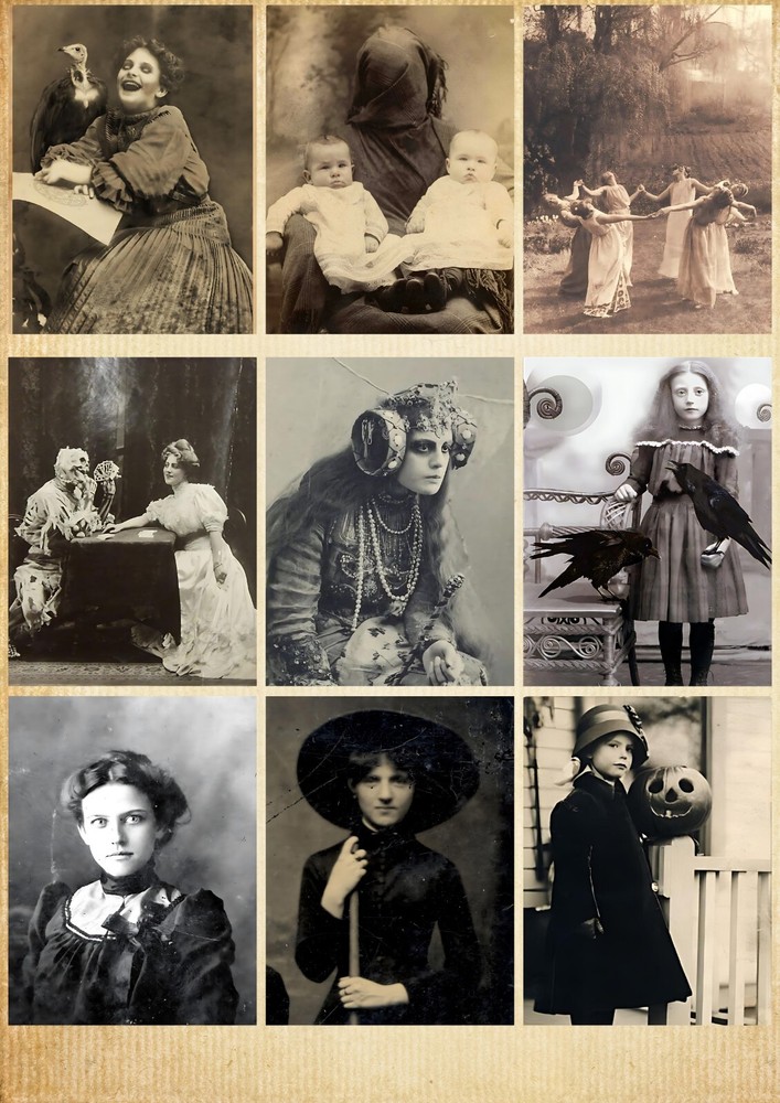 Creepy Scary Prints PICK A SET