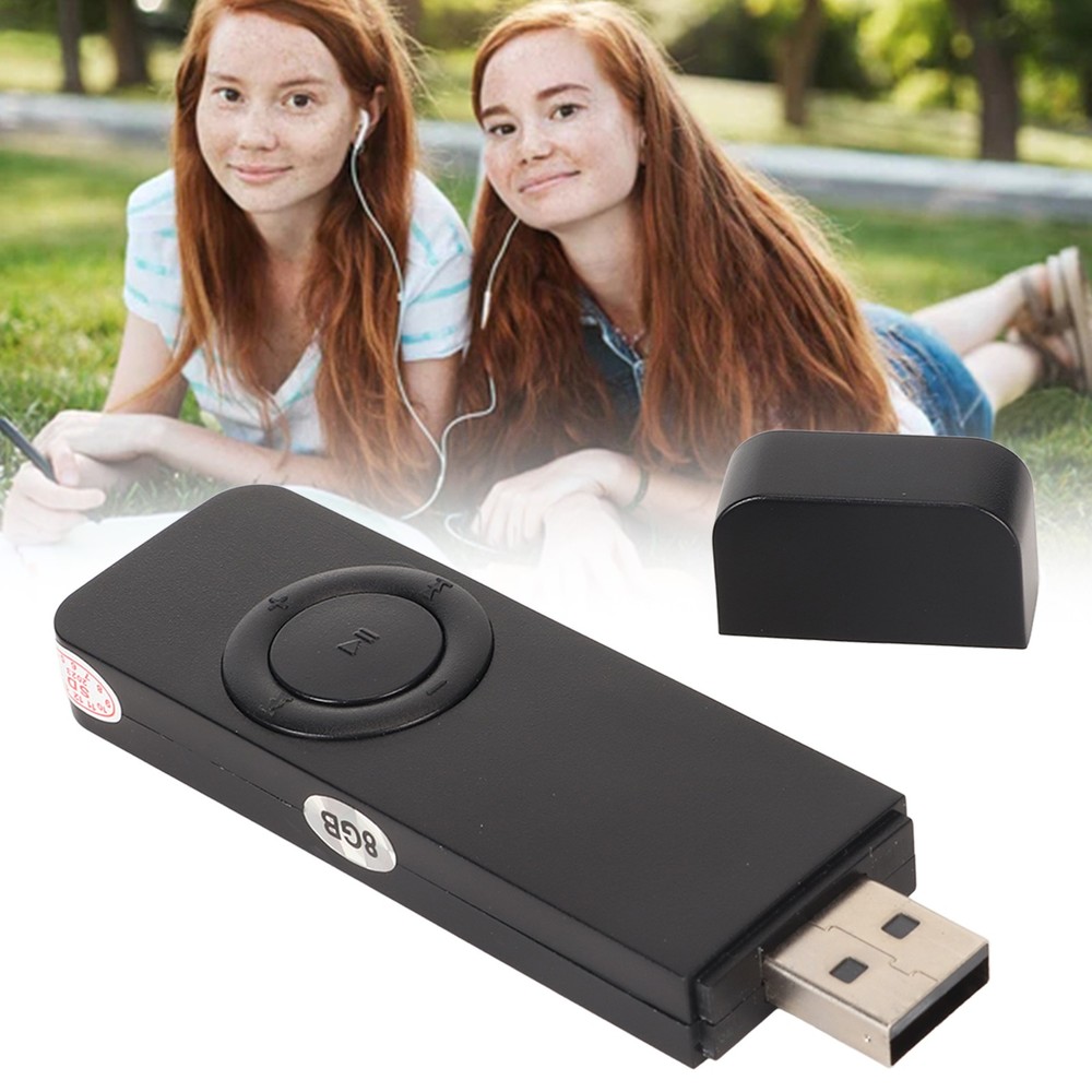 MP3 Player 8GB Memory 64GB Expandable USB Flash Drive Type Support OTG HiFi