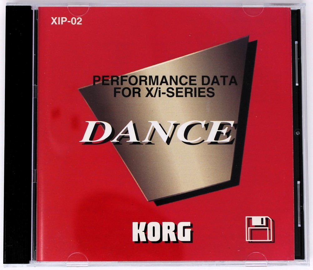 KORG XIP-02 DANCE Performance Data For X/ i -series Floppy Disk