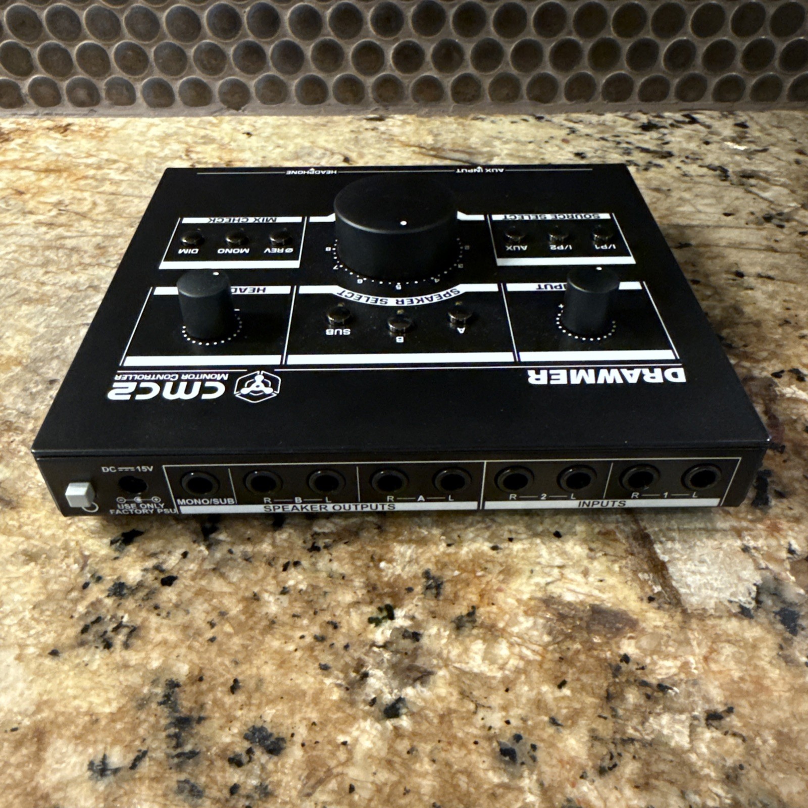 Drawmer CMC2 Compact Monitor Controller. Boxed, Unused, Mint Condition