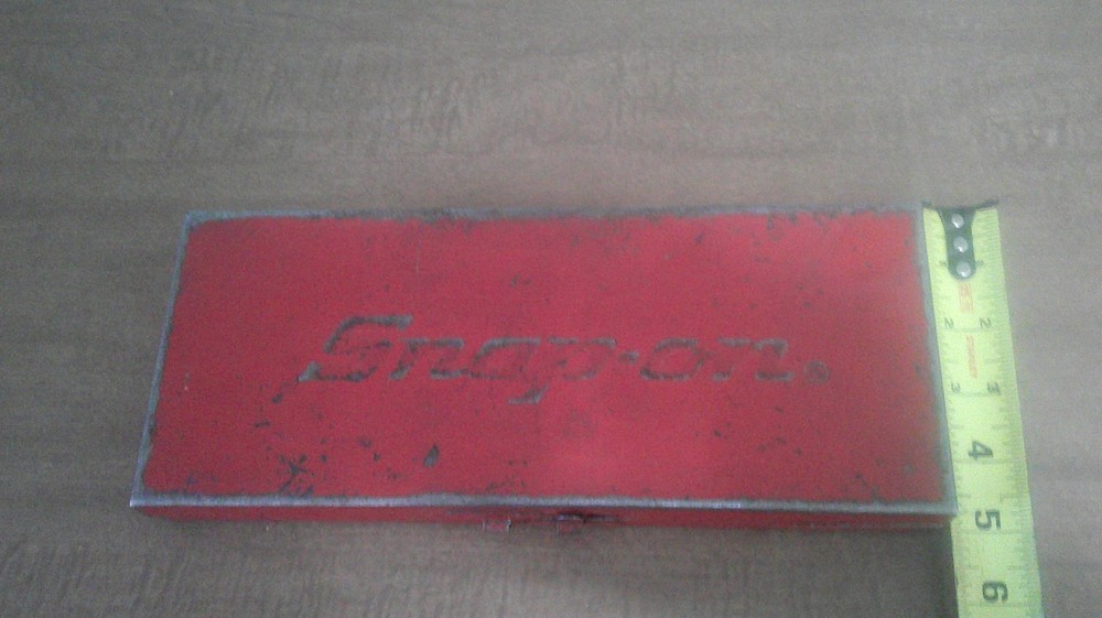 Snap On Tools USA KRA-???- Red Metal Tool Case Box