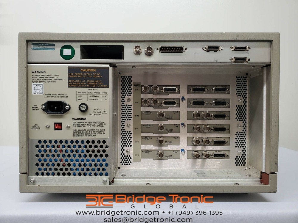 Tektronix 2520 6 Slot Mainframe Test Lab Multi-Channel Wave Analyzer