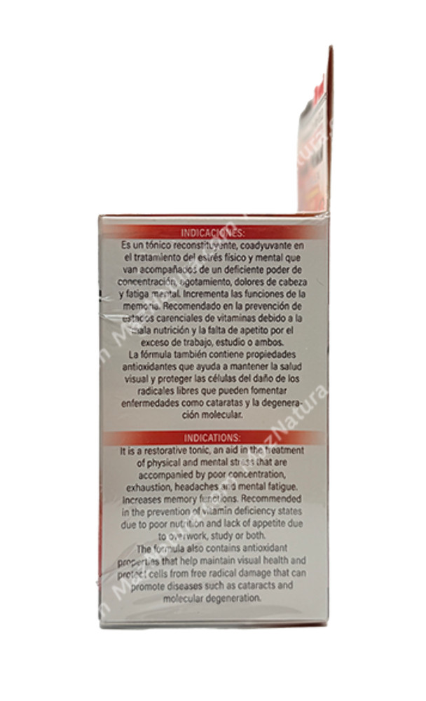 Neurobion 50 mil Vitaminas B1+B6+B12 & Poder Visual Capsulas