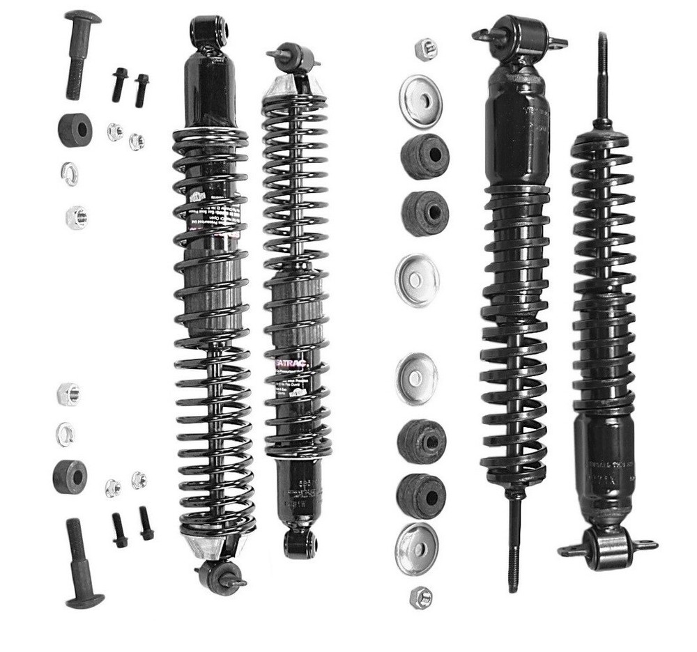 Front & Rear Shock Absorbers Kit Monroe Load Adjusting For Chevy Impala Caprice