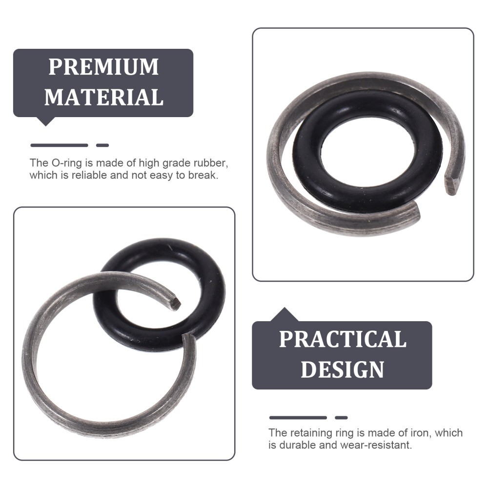 10Sets Socket Retainer Ring for Impact Wrench with Ring Included