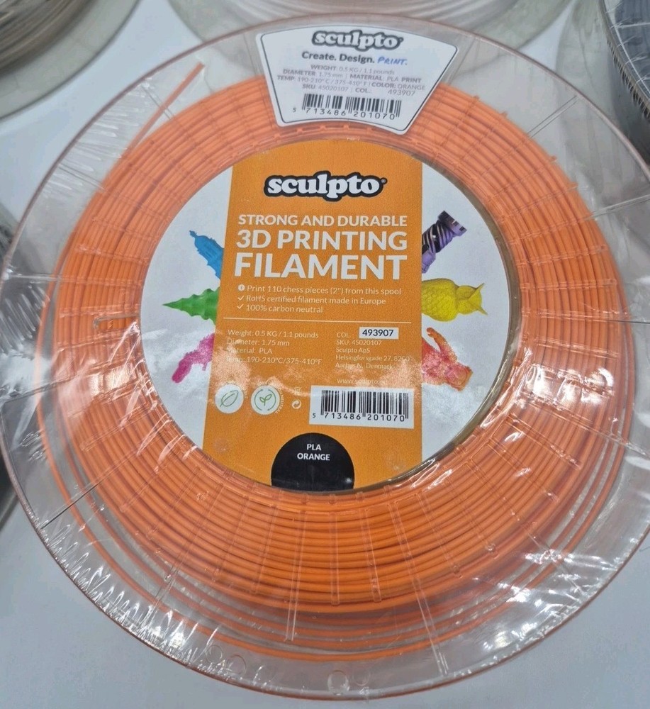 3D Printer Sculpto Pro 2 + 6 Filaments