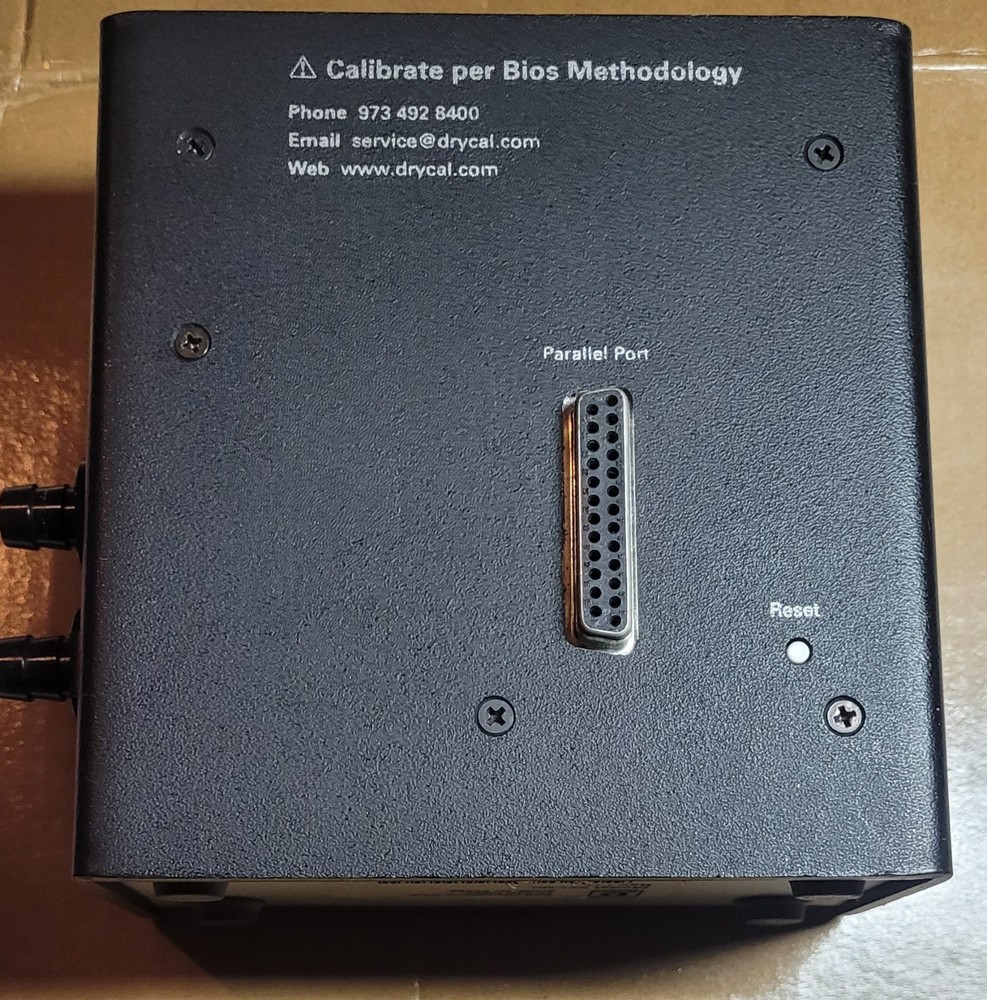 Bios DryCal DC-Lite Primary Flow Meter DCL-MH UNTESTED Power ON