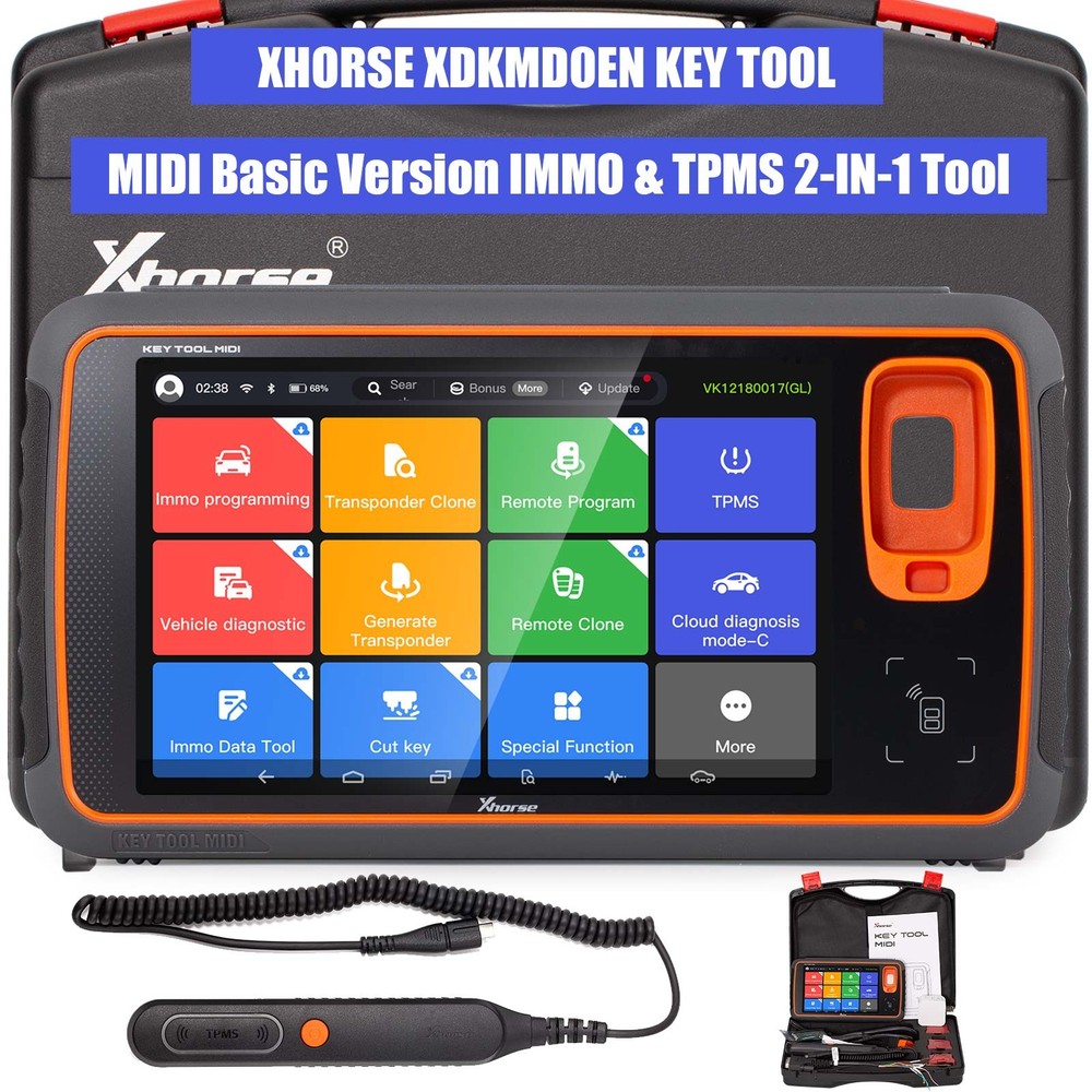 Xhorse Key Tool MIDI Basic Version 2-in-1 IMMO Progarmming and TPMS Diagnostic