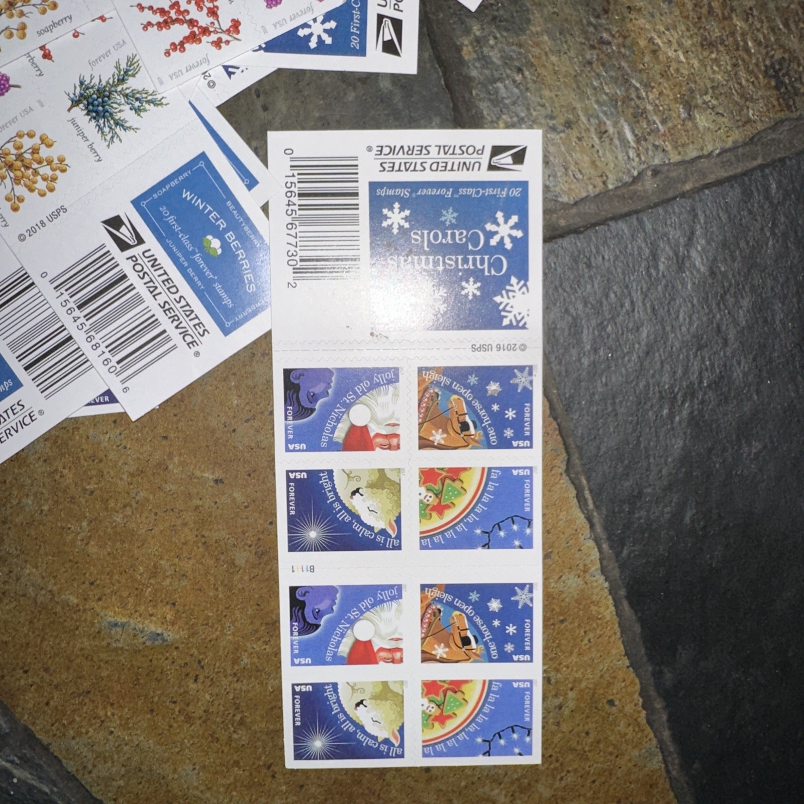 Lot Of Over 60 books ofForever Stamps over 1200 stamps