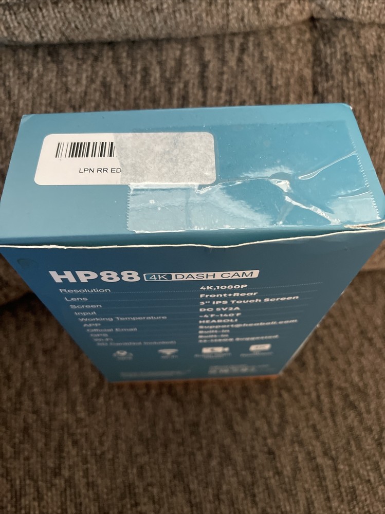 heaboli 4k dash cam