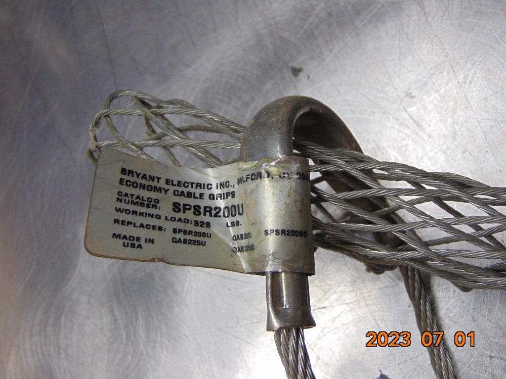 Stainless Cable Support Grip Puller -SPSR200U 2.0"-2.49"
