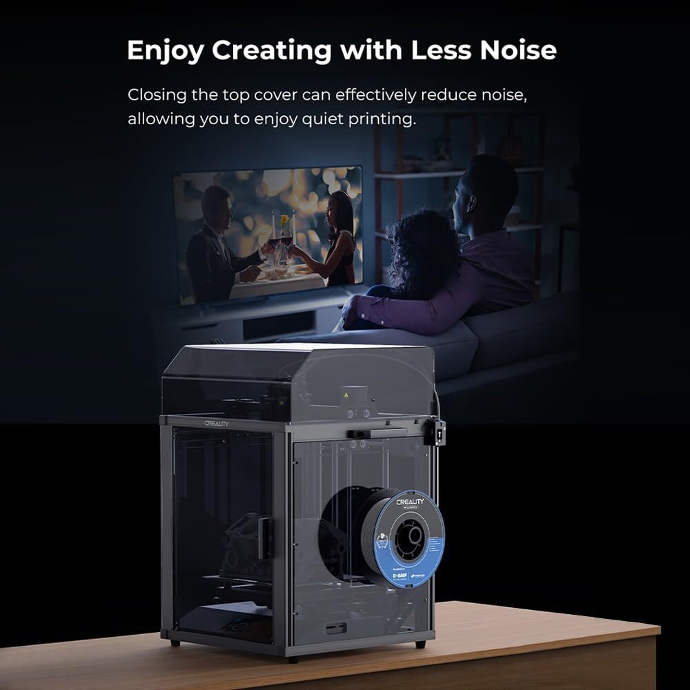 Creality Ender 5 S1 Printer Acrylic Top Cover Constant Temperature Noise Reduce