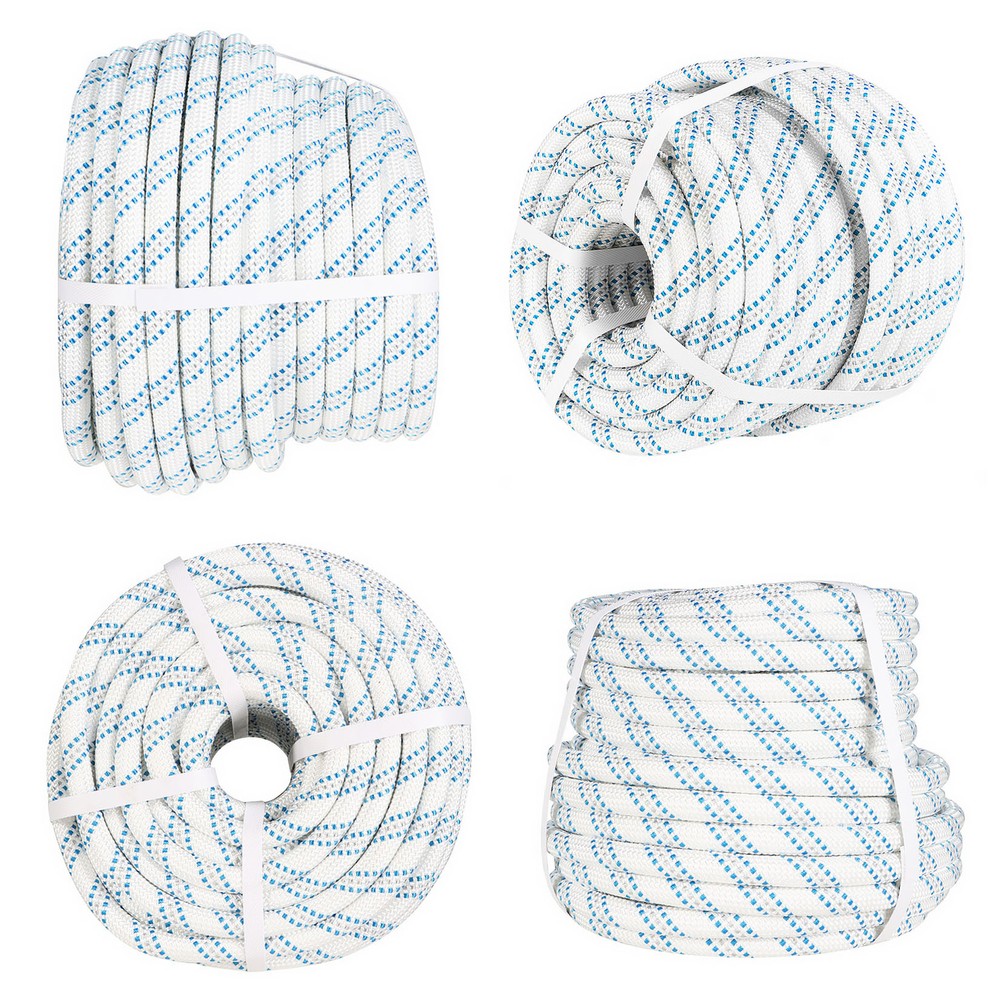 Pulling Rigging Line 3/4" × 150' Double Braid Nylon Polyester Arborist Bull Rope