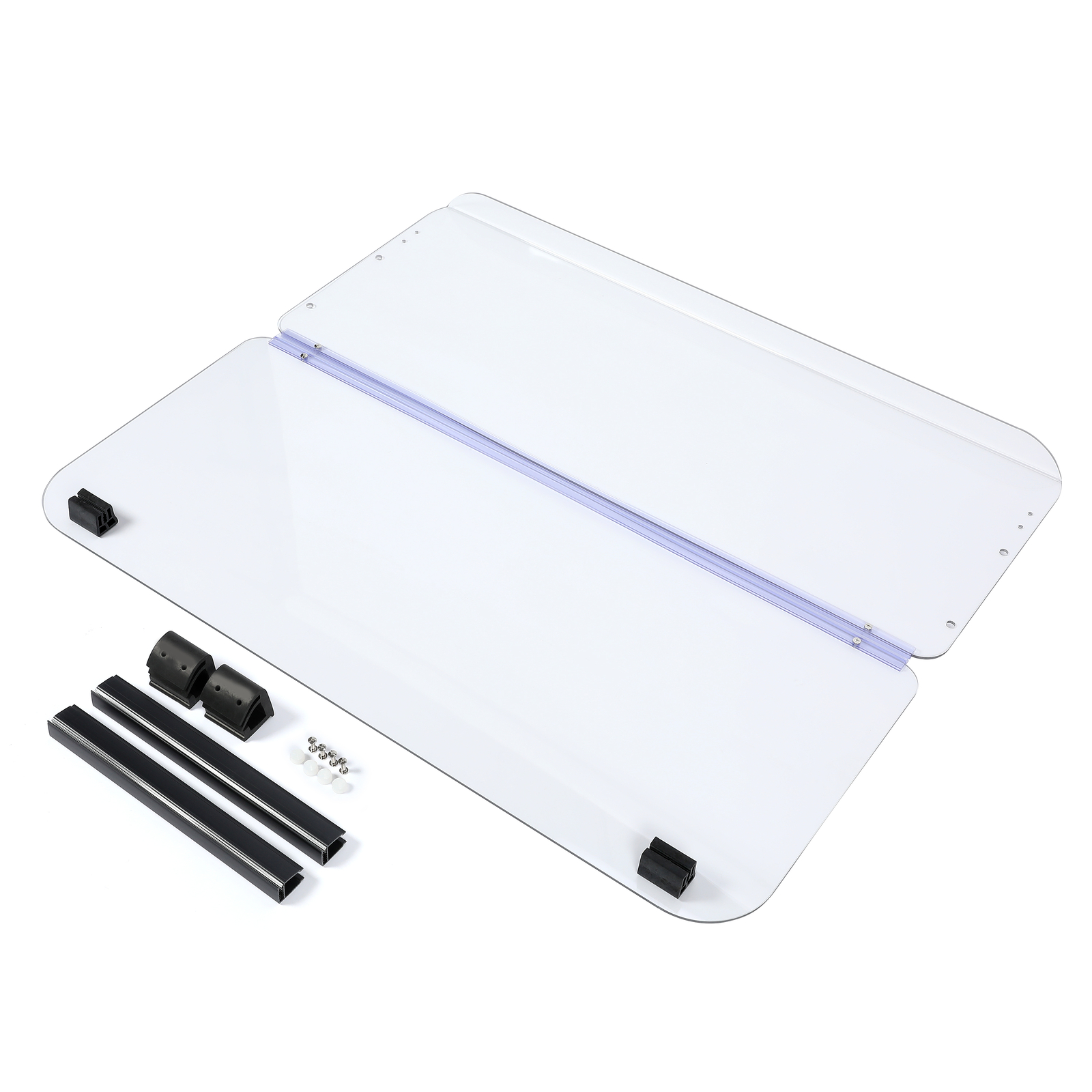 For 1985-1995 Yamaha G2 / G9 Models Clear Folding Golf Cart Windshield