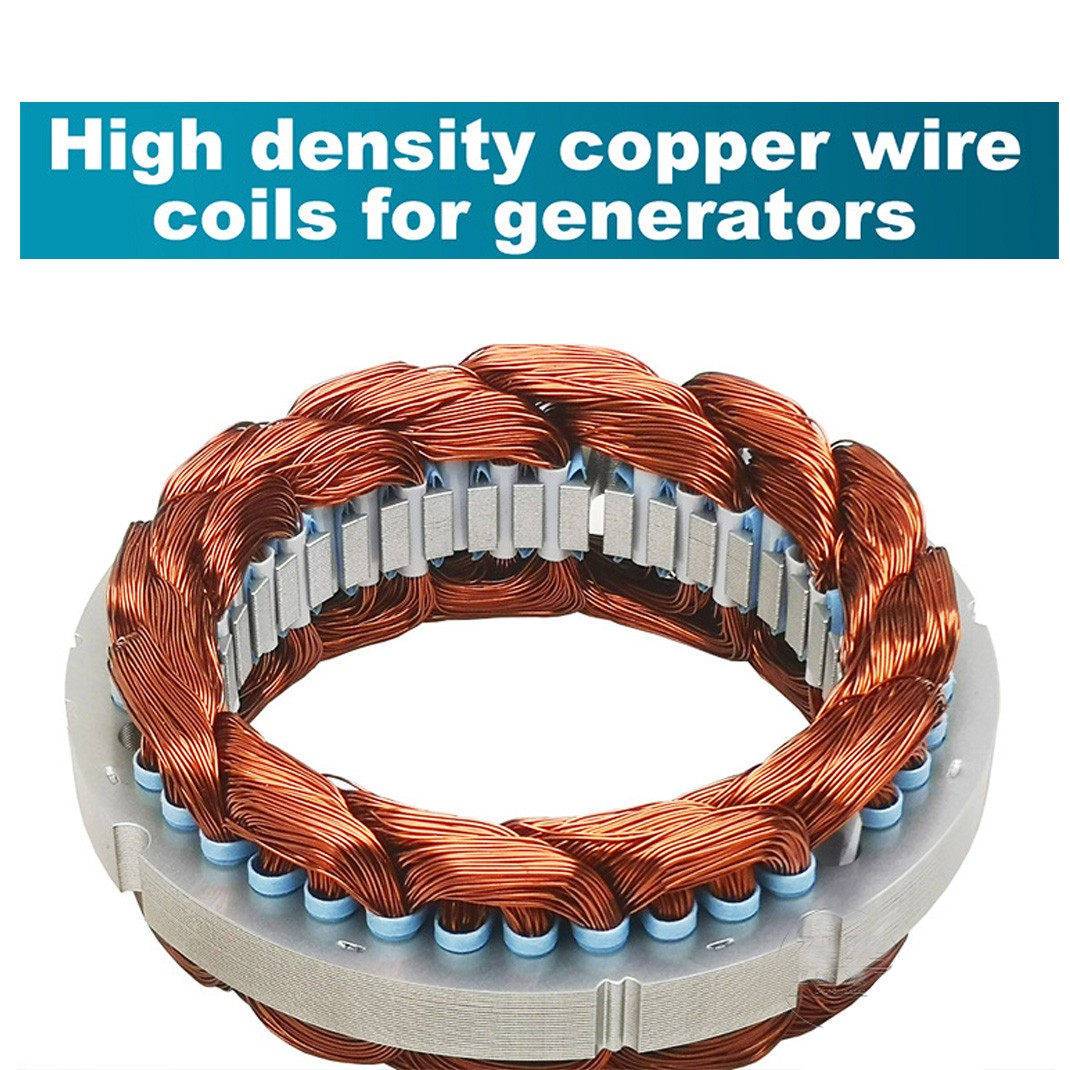 3000W Vertical Wind Turbine Generator Hybrid MPPT Controller 48V Windmill Motor