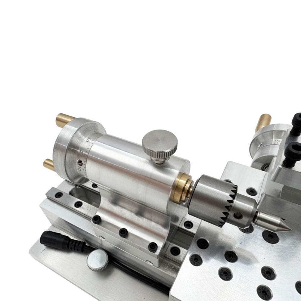 Compact Lathe Precision Micro Lathe Mini Lathe Watch Lathe Mala Bead Machine DIY
