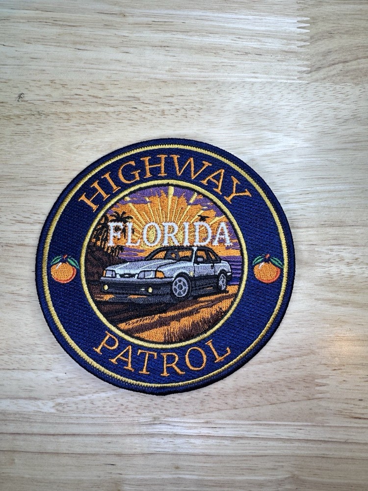 Florida State Patrol Novelty Patch