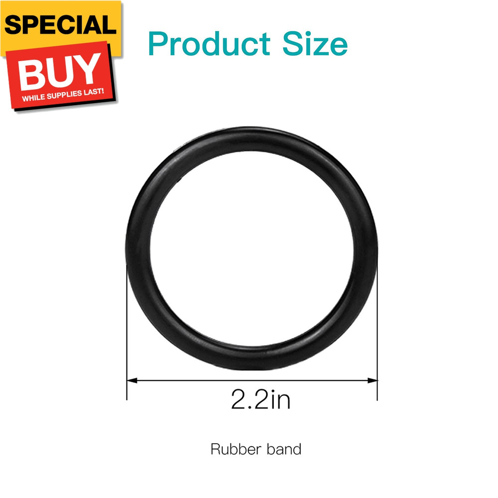 Bumper Quick Release Bands, 20-Pack Replacement Quick Release Rubber Bands O Ri