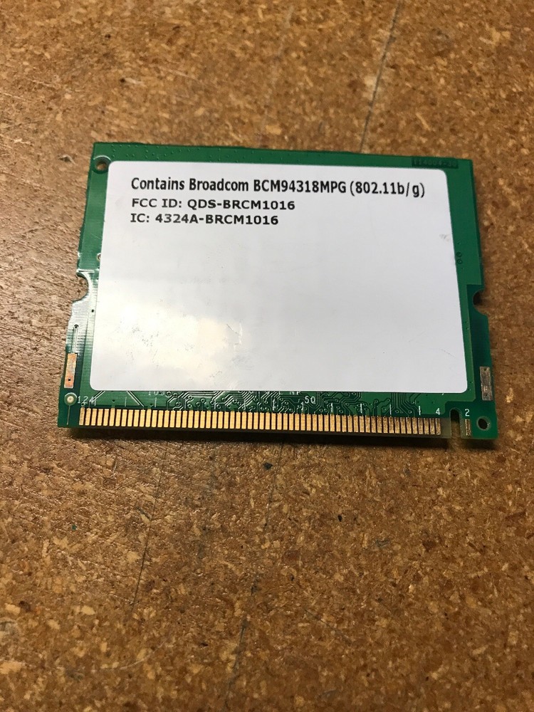 0T9016 BCM94318MPG Wireless Network Card Tested Working