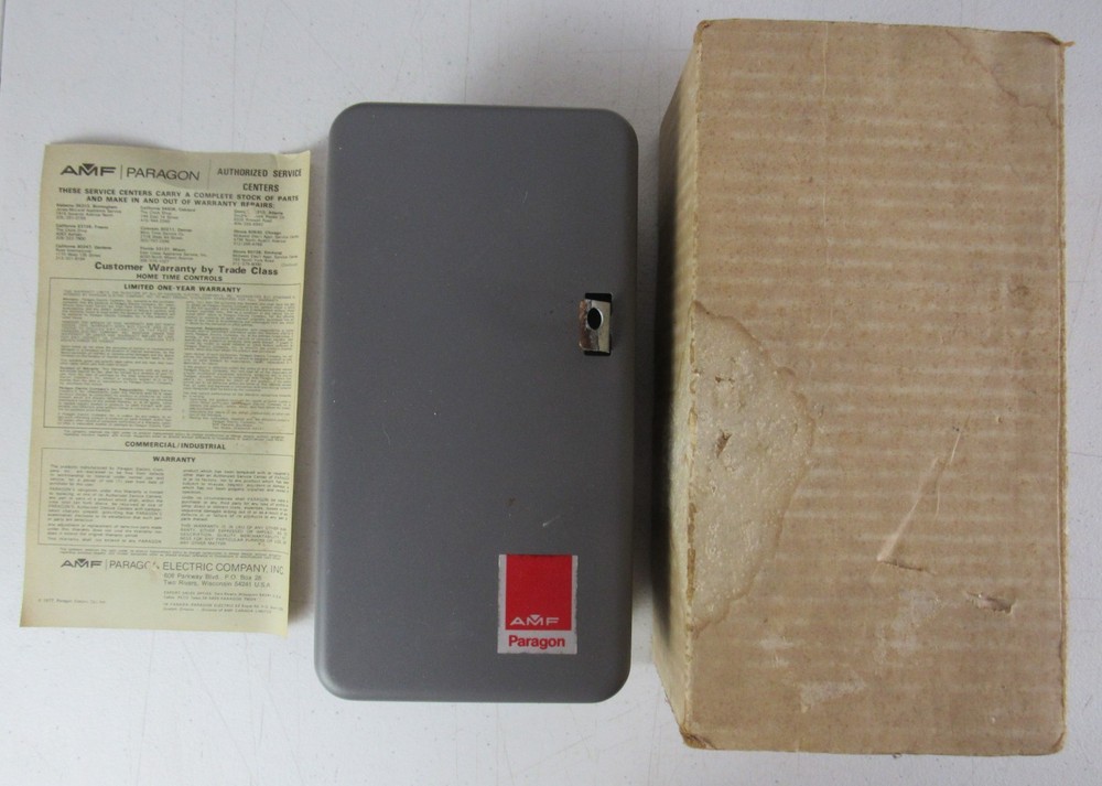 Paragon Time Control Model 4004-20 Original Box & Paperwork
