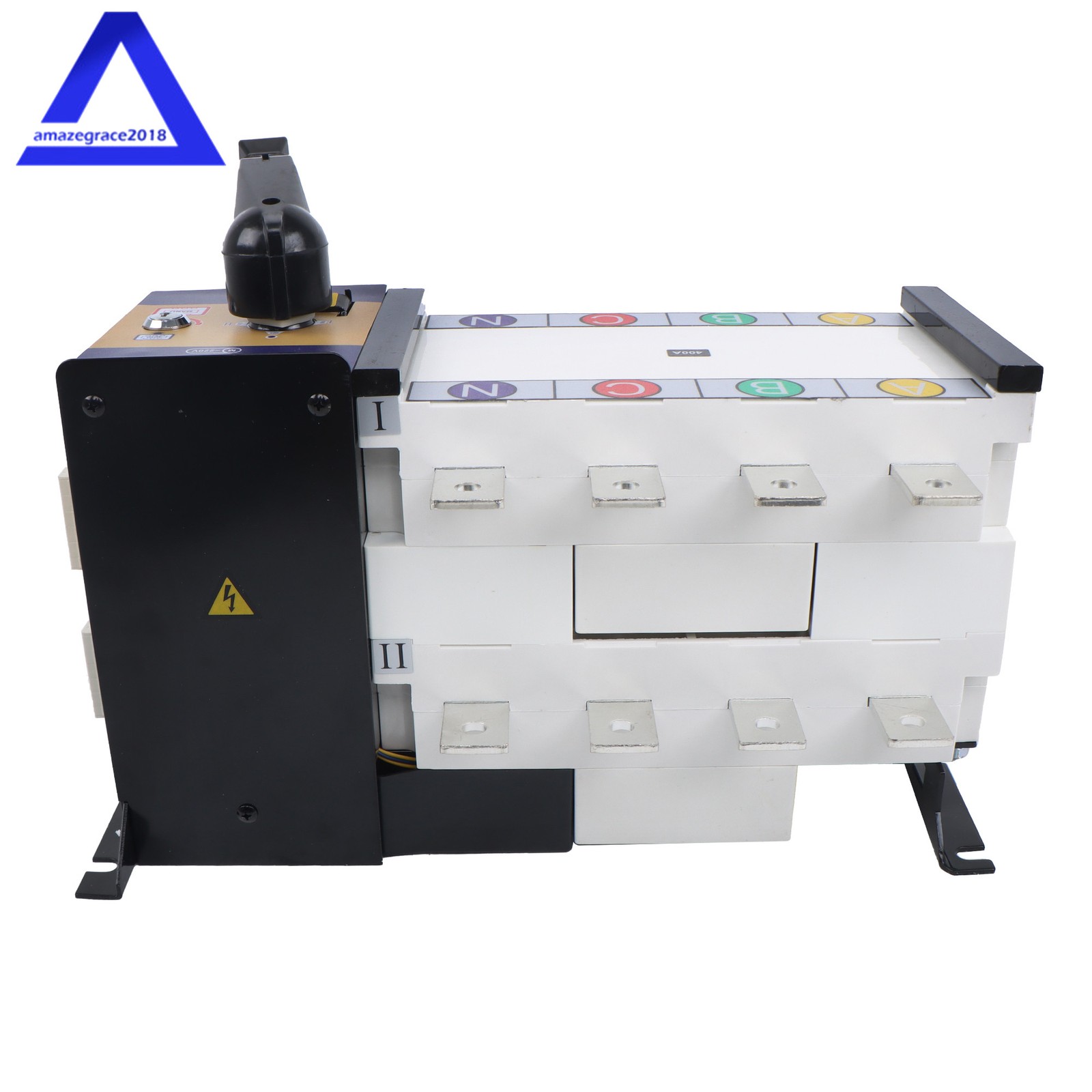 1PC Industrial Automatic Transfer Switch 400A 4P 110/220V Grid to AC Generator