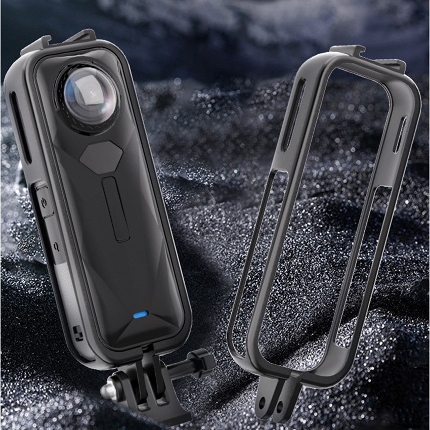 Camera Cold Shoe Rabbit Cage Plastic Protective Case Shockproof for Insta360 X5